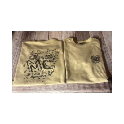 Mountainman Adult McCauley Mountain Ski the MC T- Shirt Tan