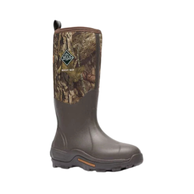 Muck Boot Men's Woody Max Hunting Boot Mossy Oak Bark Brown