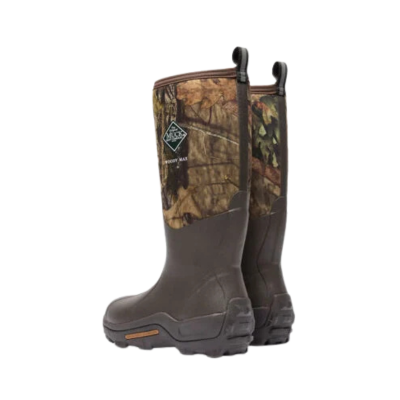 Muck Boot Men's Woody Max Hunting Boot Mossy Oak Bark Brown 2