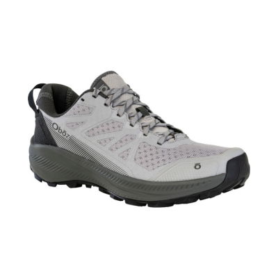 Oboz Footwear Men's Katabatic LT Low Hiking Shoe Drizzle
