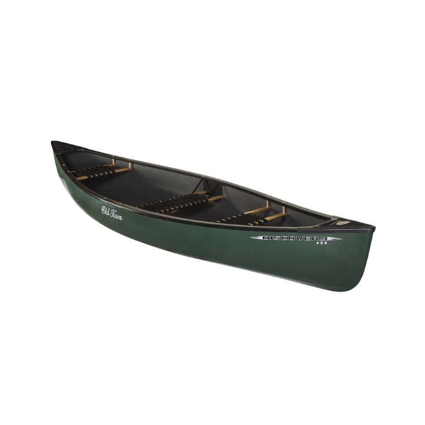 Old Town Canoes Discovery 133 Tandem Canoe Green