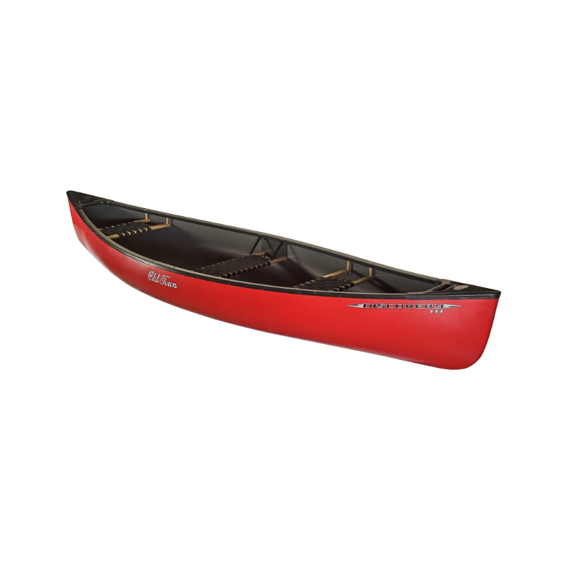 Old Town Canoes Discovery 133 Tandem Canoe Red