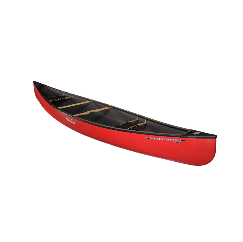 Old Town Canoes Discovery 158 Tandem Canoe Red