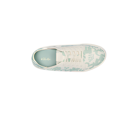 Olukai Women's Pehuea Li Lace Up Shoe Off White/Swell