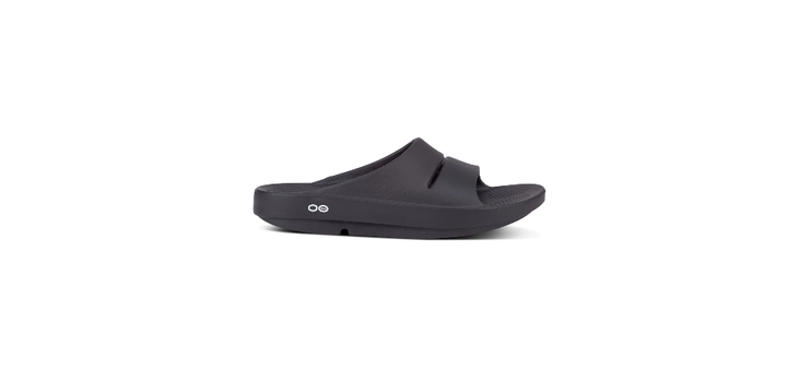 Oofos Ooahh Slide Sandal Black 2