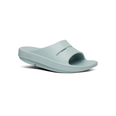 Oofos Ooahh Slide Sandal Mist