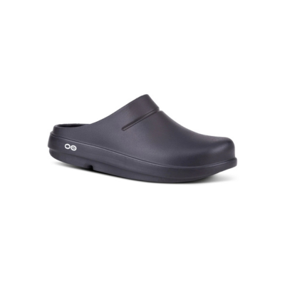 Oofos Oocloog Clog Sandal Black