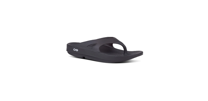 Oofos Ooriginal Thong Sandal Black