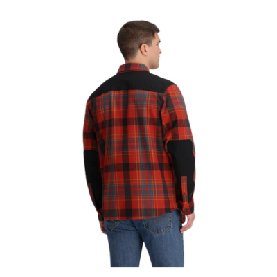 Outdoor Research Men's Wallingford Flannel Long Sleeve Shirt Jacket Grounded Plaid
