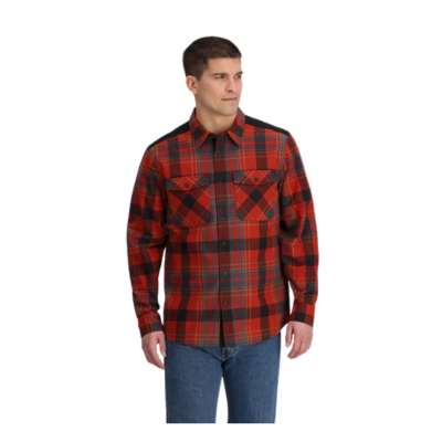 Outdoor Research Men's Wallingford Flannel Shirt Jacket Jupiter Plaid