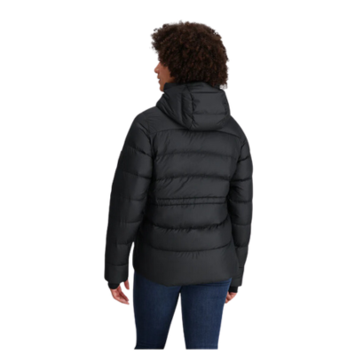 Outdoor Research Women's Coldfront Down Insulated Winter Hoodie Black
