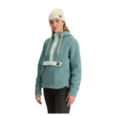 Outdoor Research Women's Grayland Fleece Pullover Hoodie Neptune