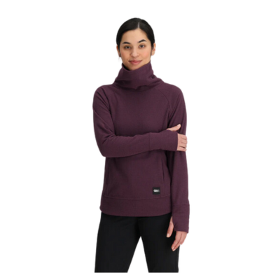 Outdoor Research Women's Trail Mix Cowl Pullover Amethyst