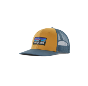 P-6 Logo Trucker Hat Closeout Pufferfish Gold