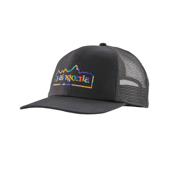 Patagonia Relaxed Trucker Hat Unity Fitz Ink Black