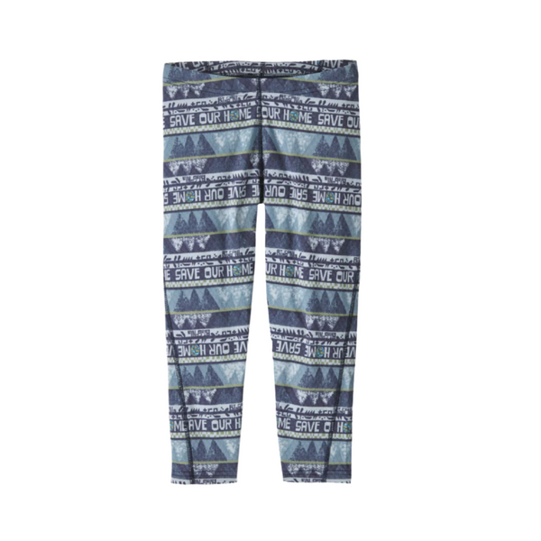 Patagonia Baby Capilene Midweight Baselayer Bottoms Home Dolomite Blue 