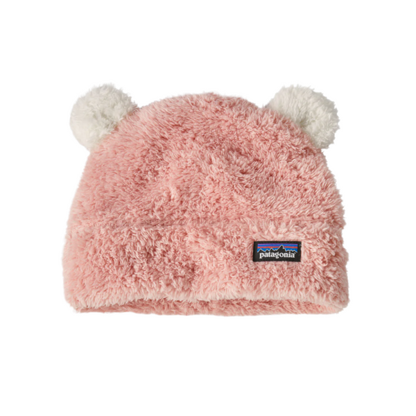 Patagonia Baby Furry Friends Hat Mallow Pink Fleece Children's Beanie