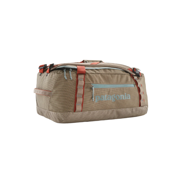 Patagonia Black Hole Duffel 40L Travel Luggage Backpack Seabird Grey