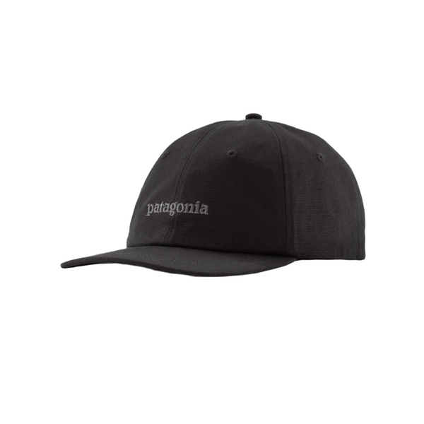 Patagonia Fitz Roy Icon Trad Cap Text Logo Ink Black