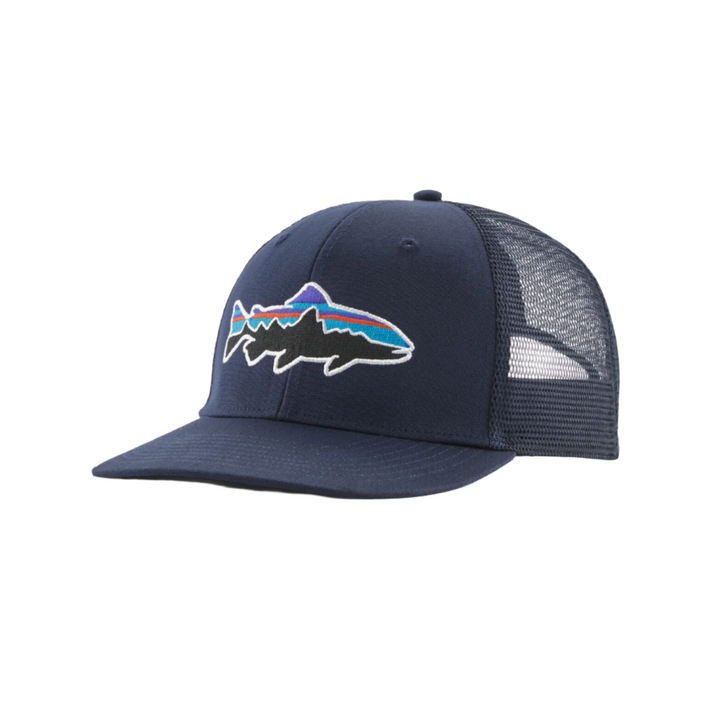 Patagonia Fitz Roy Trout Trucker Hat New Navy
