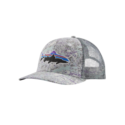 Patagonia Fitz Roy Trout Trucker Hat Rock Wash: Thermal Blue