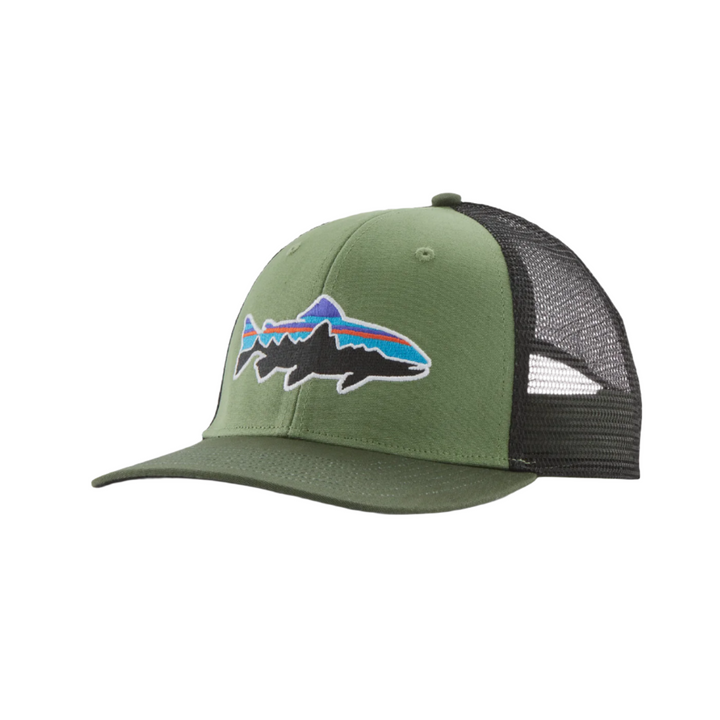 Patagonia Fitz Roy Trout Trucker Hat Terrain Green