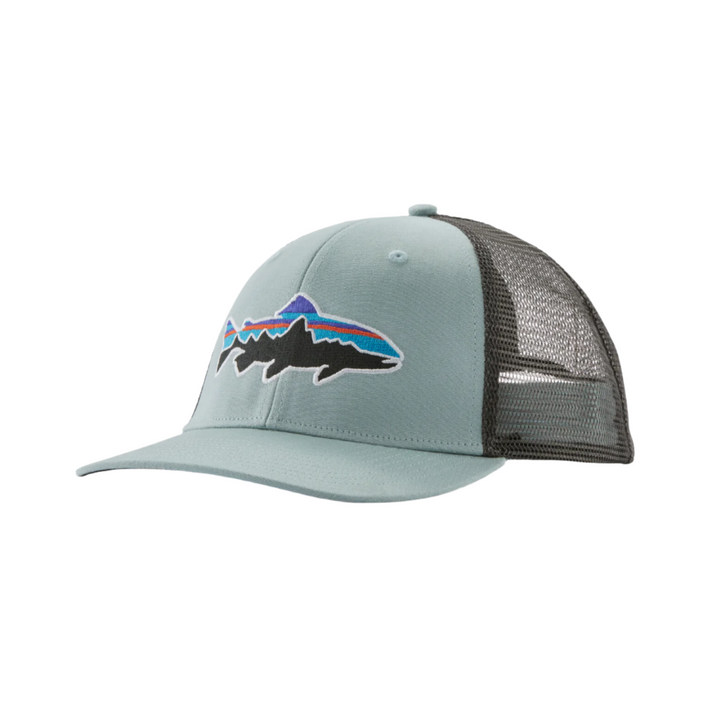 Patagonia Fitz Roy Trout Trucker Hat Thermal Blue