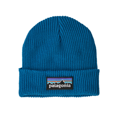 Patagonia Kid's Logo Beanie P-6 Logo: Endless Blue