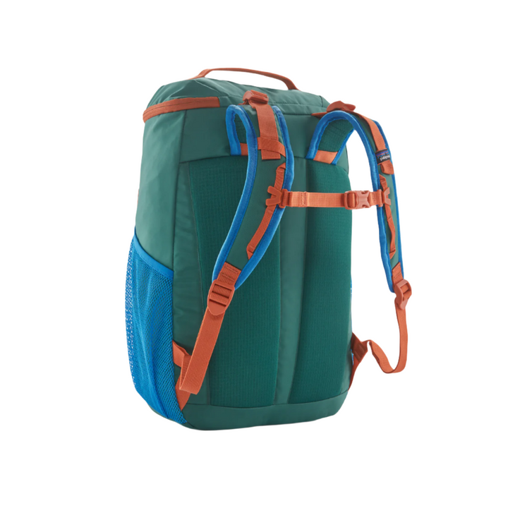 Patagonia Kid's Refugio Day Pack 18L Patchwork Conifer Green Backpack