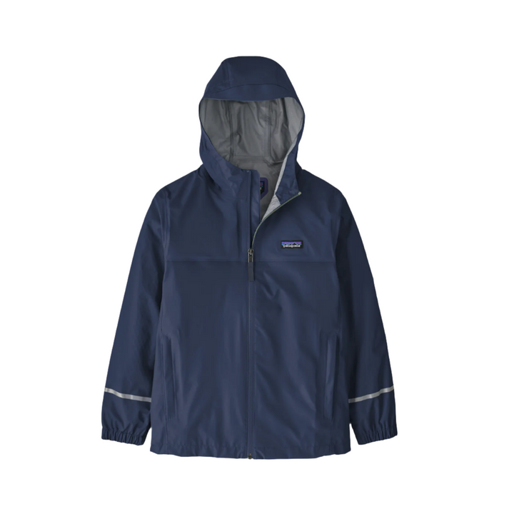 Patagonia Kid's Torrentshell 3L Waterproof Rain Jacket New Navy