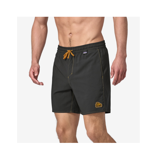 Patagonia Men'sPatagonia Hydropeak Volley Shorts 16in Ink Black Surf Trunks
