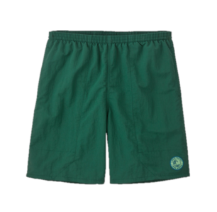Patagonia Men's Baggies Longs 7in - Closeout GPIW Crest: Conifer Green