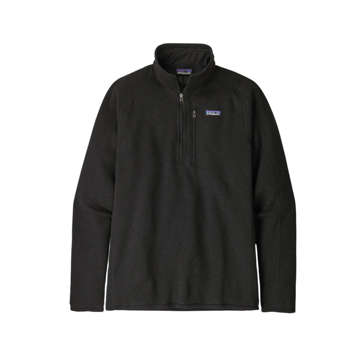 Men's Better Sweater 1/4 Zip Fleece Jacket Black