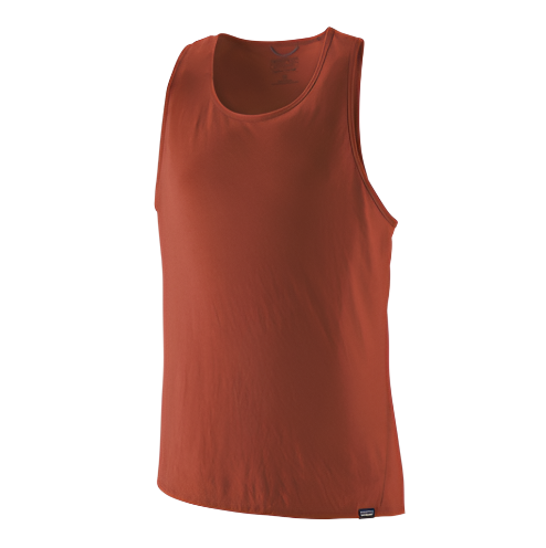 Patagonia Men's Cap Cool Trail Tank Mangrove Red