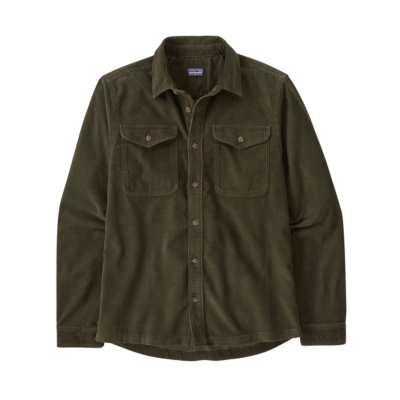 Patagonia Men's Corduroy Long Sleeve Shirt Pine Needle Green