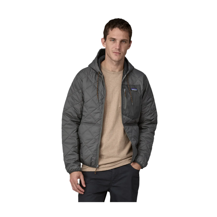 Patagonia Men's Diamond Quilted Bomber Insulated Lifestyle Hoodie
