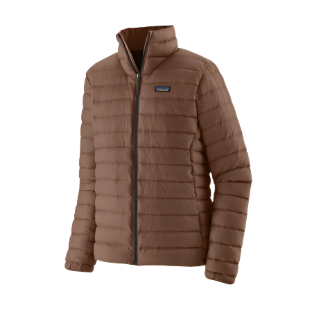 Patagonia Men's Down Sweater Jacket Moose Brown Closeout Discount Sale Item