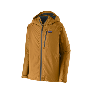 Patagonia Men's Insulated Powder Town Waterproof Jacket Raptor Brown