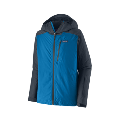 Patagonia Men's Insulated Powder Town Waterproof Ski Jacket Endless Blue