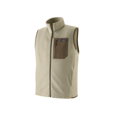 Patagonia Men's R1 Air Fleece Vest Pelican