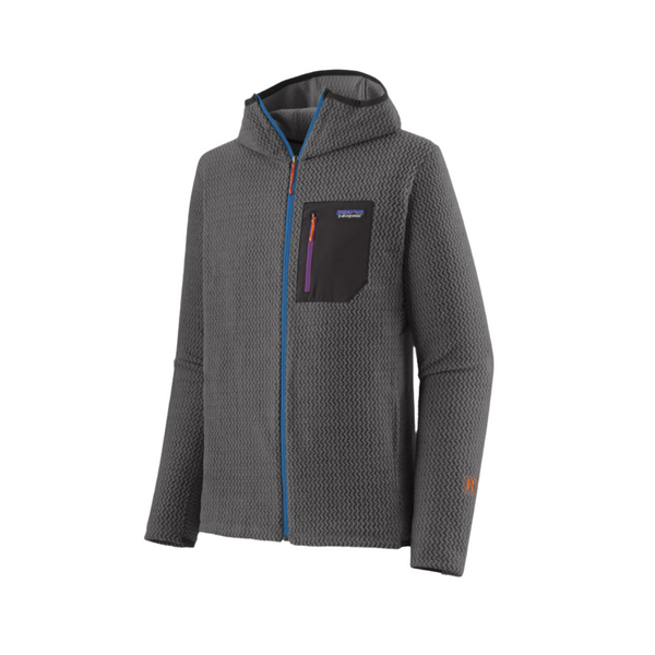 Patagonia Men's R1 Air Full Zip Fleece Hoody Forge Grey