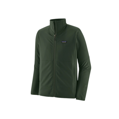 Patagonia Men's R1 Techface Fleece Jacket Old Growth Green