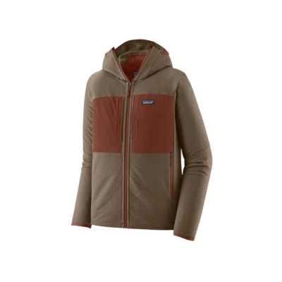 Patagonia Men's R2 TechFace Hoody Marlow Brown