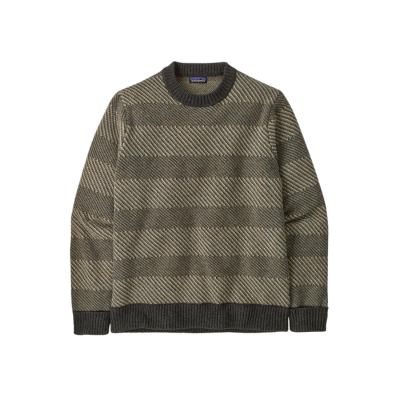 Patagonia Men's Recylced Wool-Blend Sweater Longshore Forge Grey