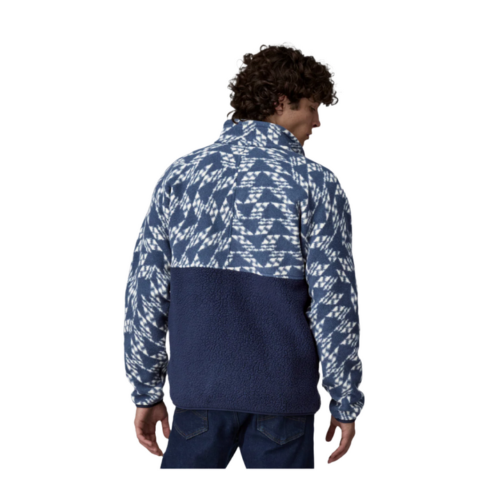 Patagonia Men's Retro Pile 1/2 Snap Fleece Pullover Jacket New Navy