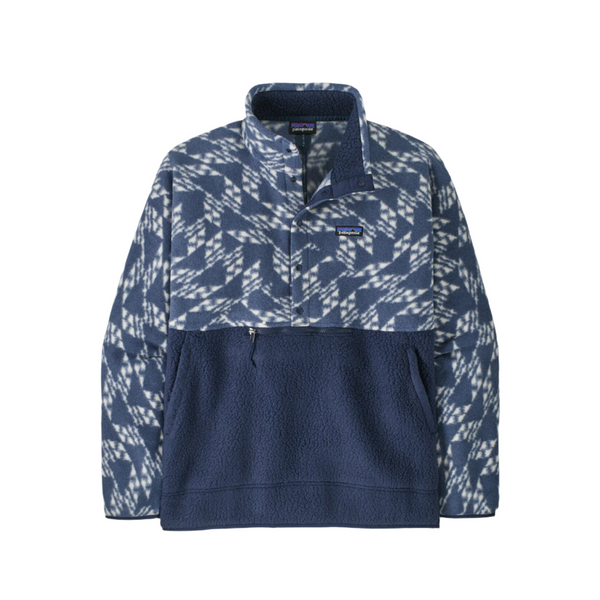 Patagonia Men's Retro Pile 1/2 Snap Pullover New Navy
