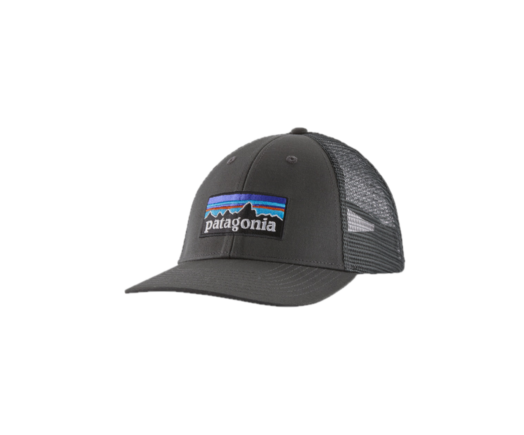 Patagonia P-6 Logo LoPro Trucker Hat Forge Grey