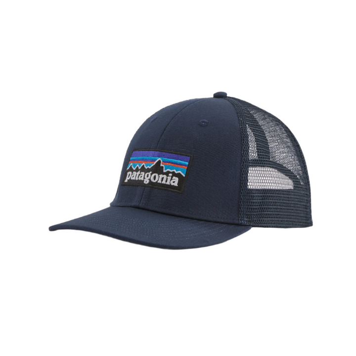 Patagonia P-6 Logo LoPro Trucker Hat New Navy