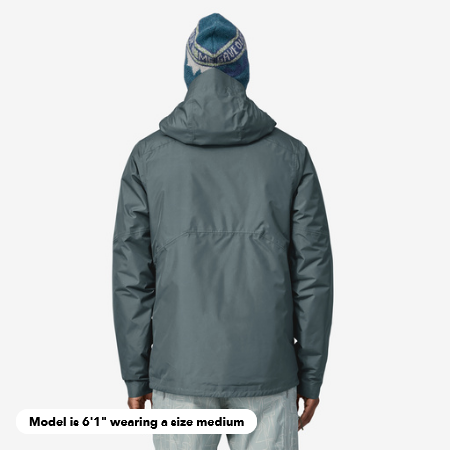 Patagonia Patagonia Men's Insulated Powder Town Ski & Snowboard Jacket Closeout Noveau Green