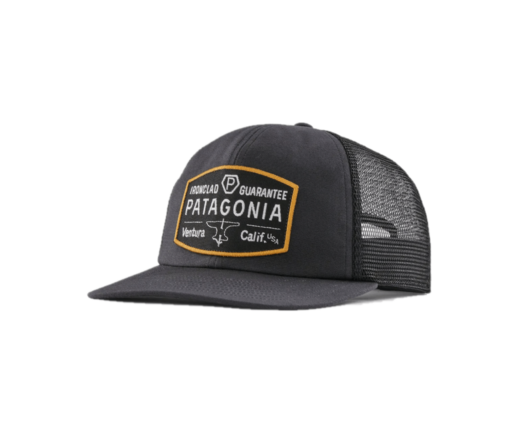 Patagonia Relaxed Trucker Hat Closeout Forge Mark Ink Black